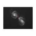 Collision Course - Space Wall Art | Canvas (Landscape)