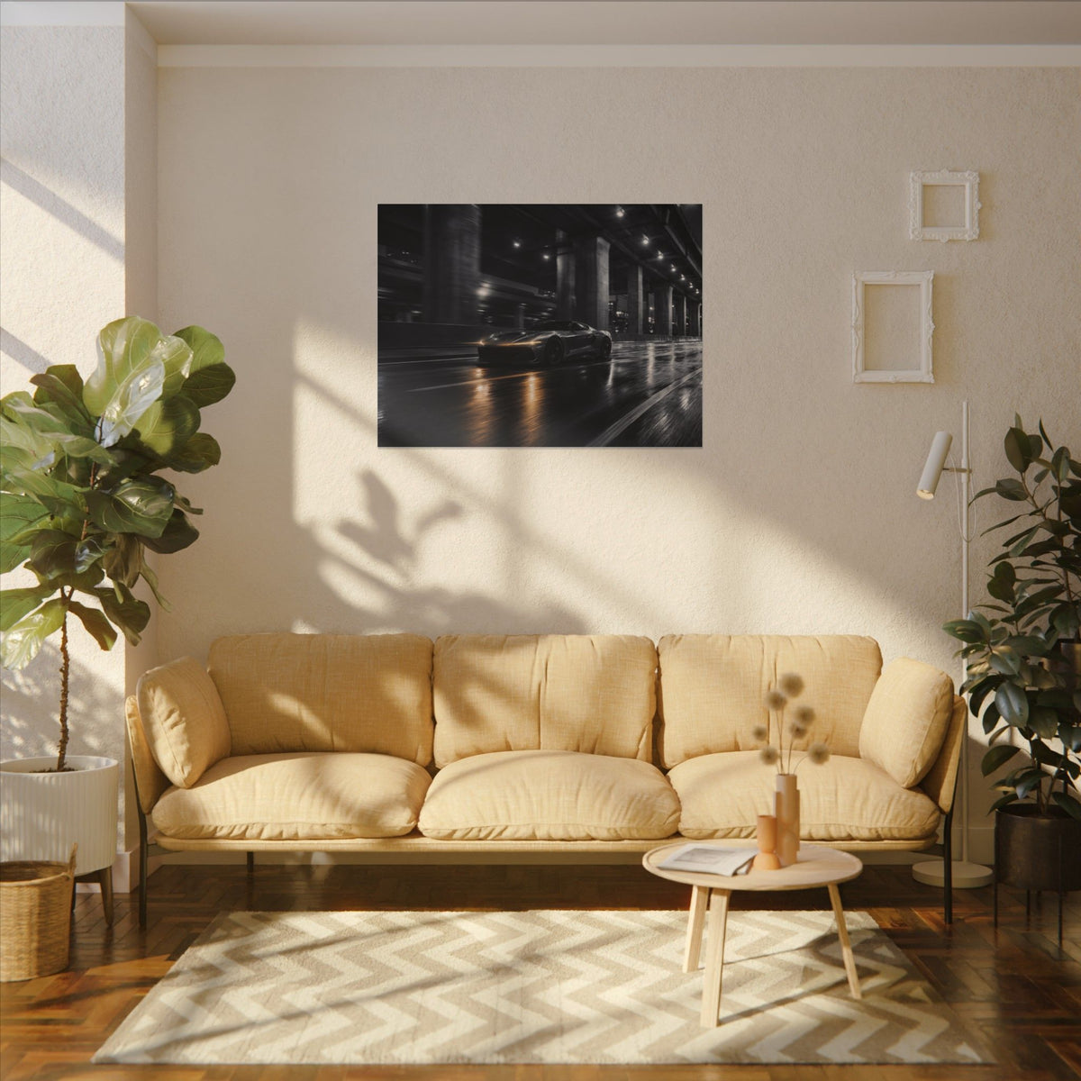 After Dark - Supercar Wall Art | Canvas (Landscape)