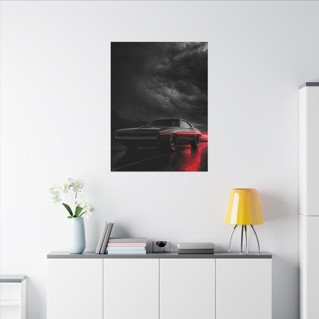 Desert Muscle - Muscle Car Wall Art | Canvas