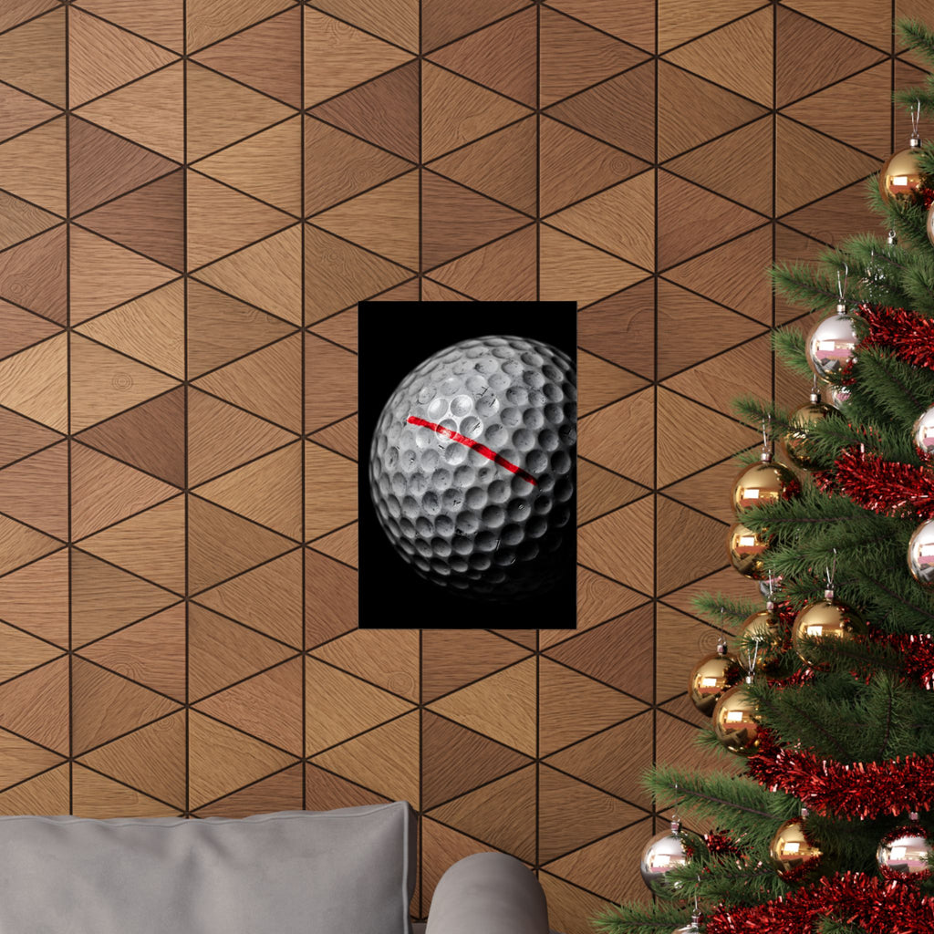Still in Play - Golf Artwork | Matte Poster