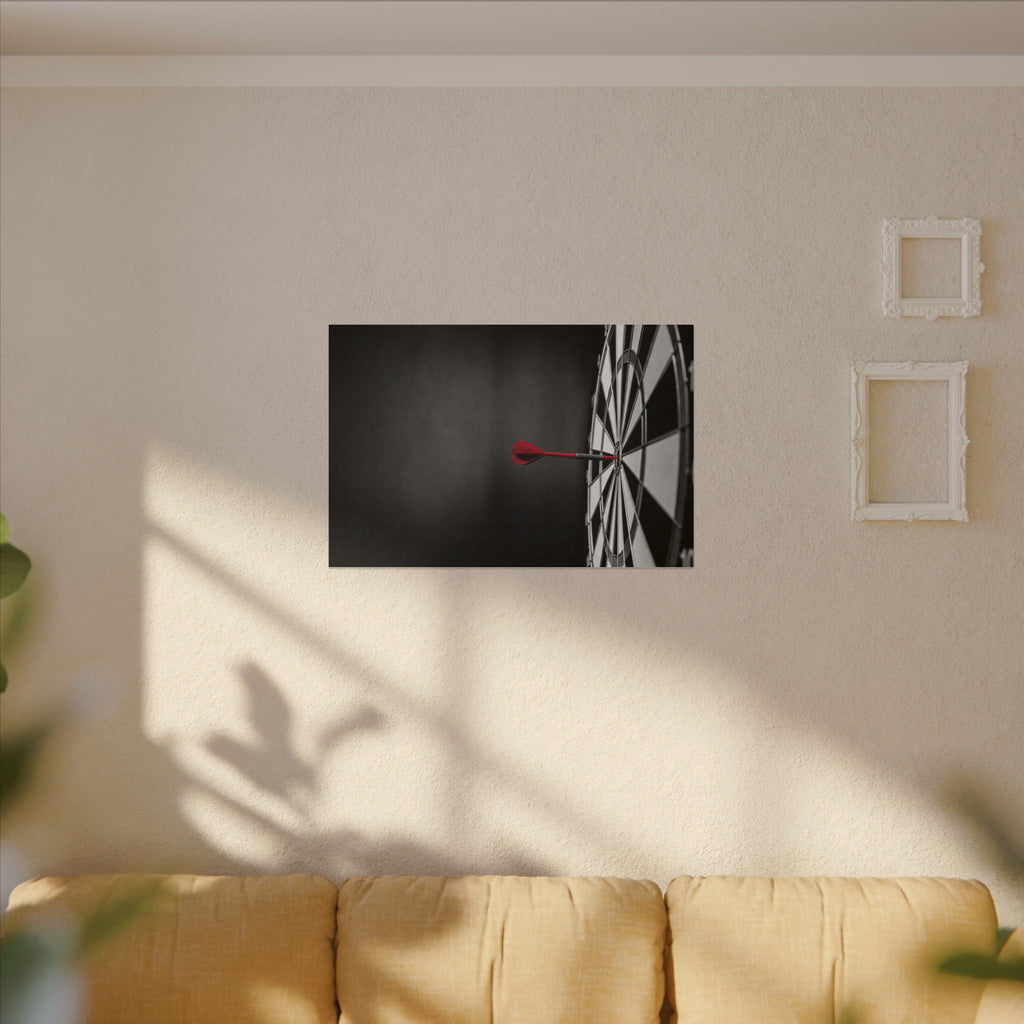 Dead Center - Mens Office Art | Canvas (Landscape)
