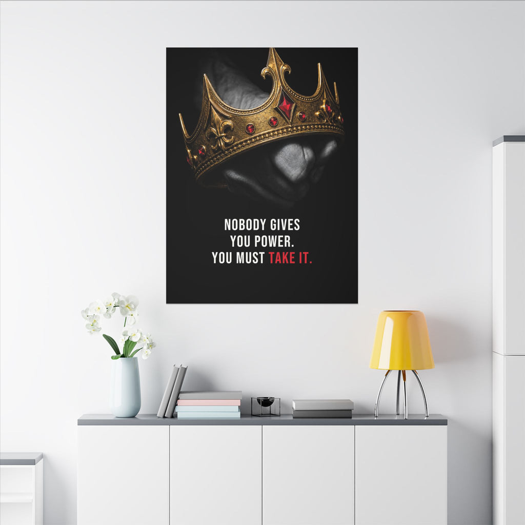 Take the Crown - King Wall Art | Canvas