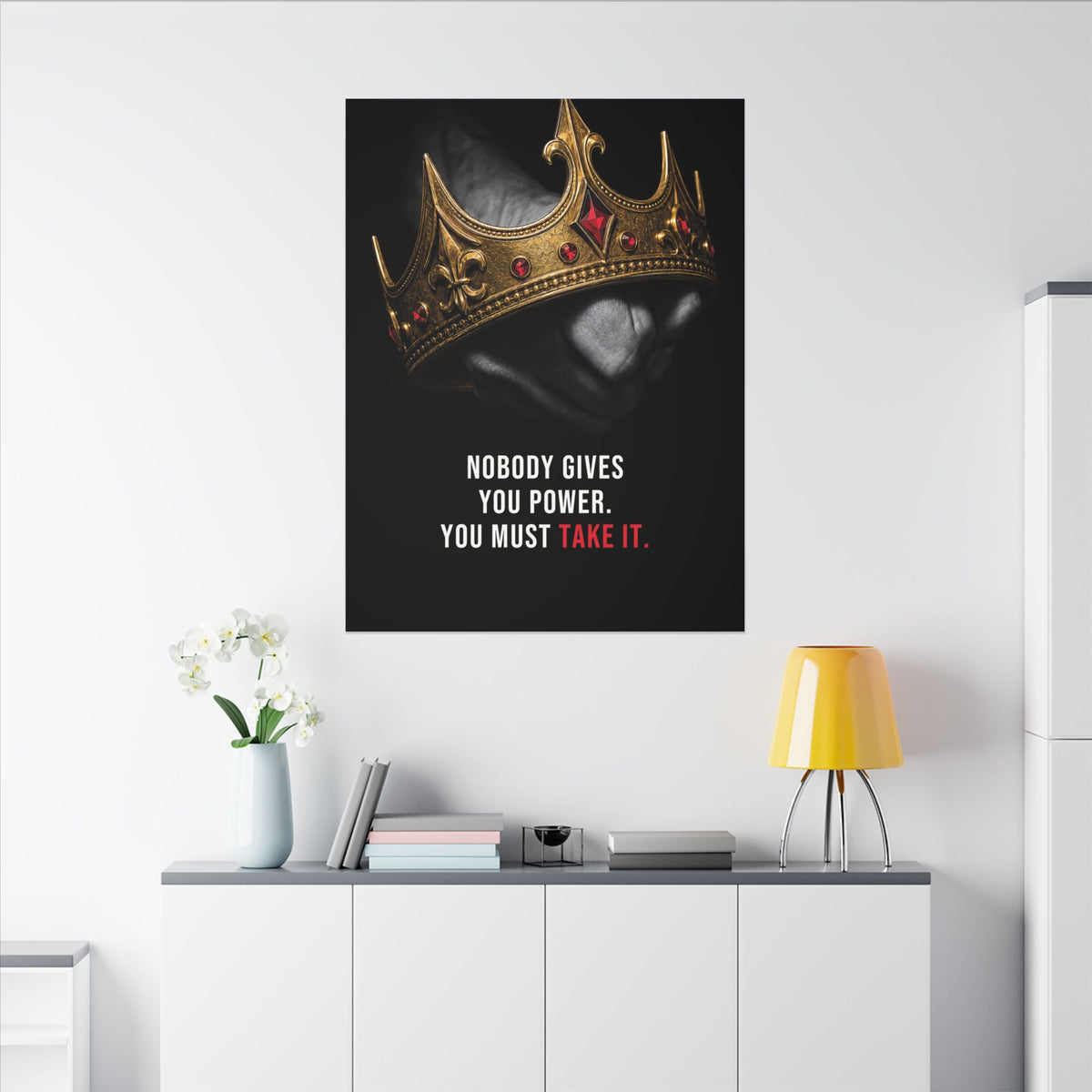 Take the Crown - King Wall Art | Canvas