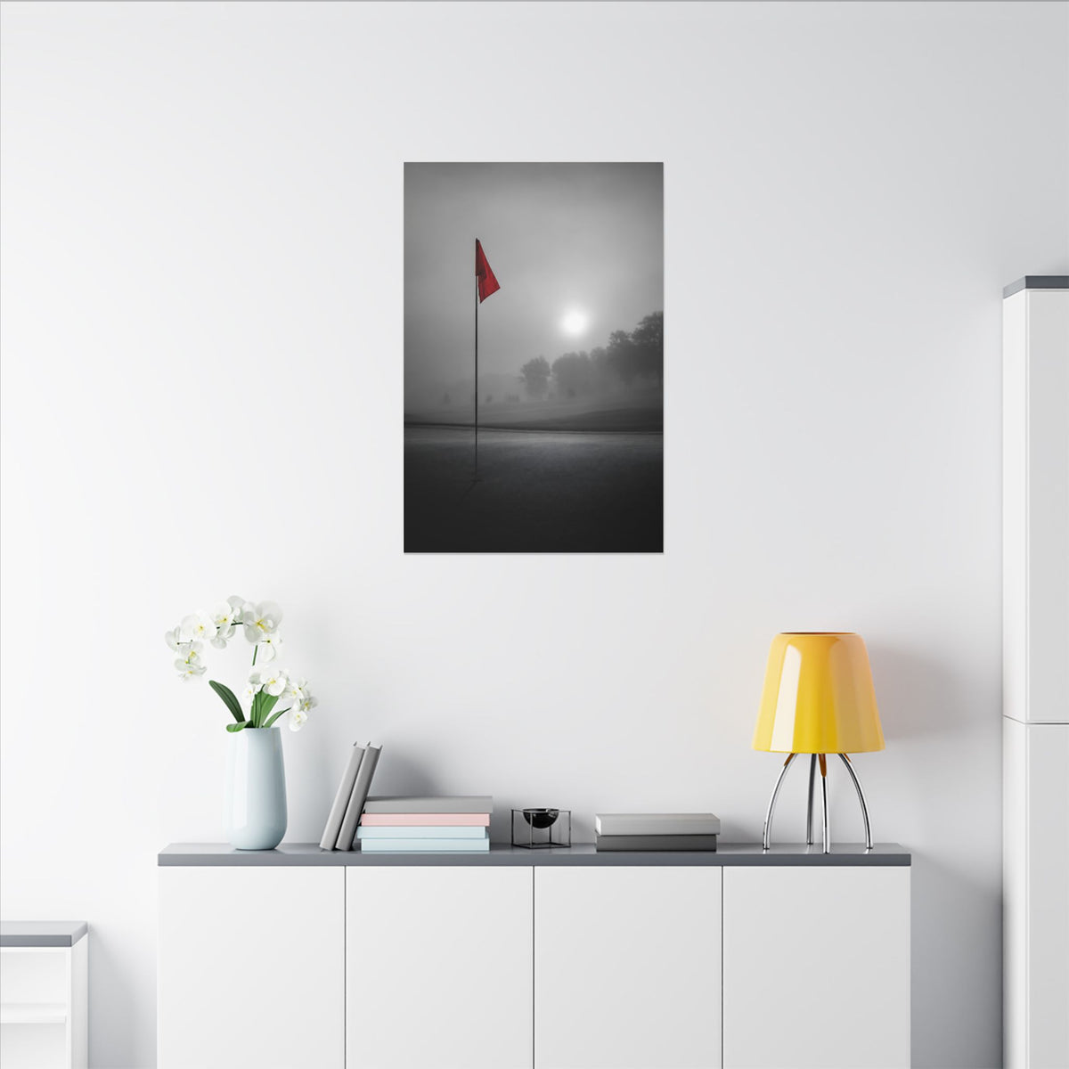Flag on the Green - Wall Art For Executive Offices | Canvas