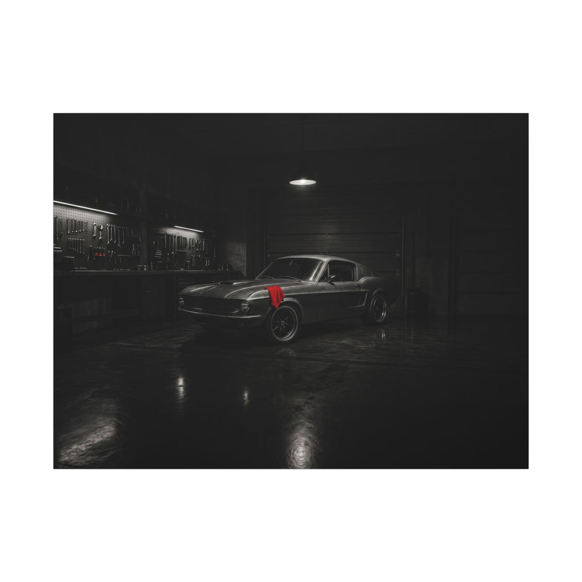 Private Sanctuary - Garage Wall Art | Canvas (Landscape)