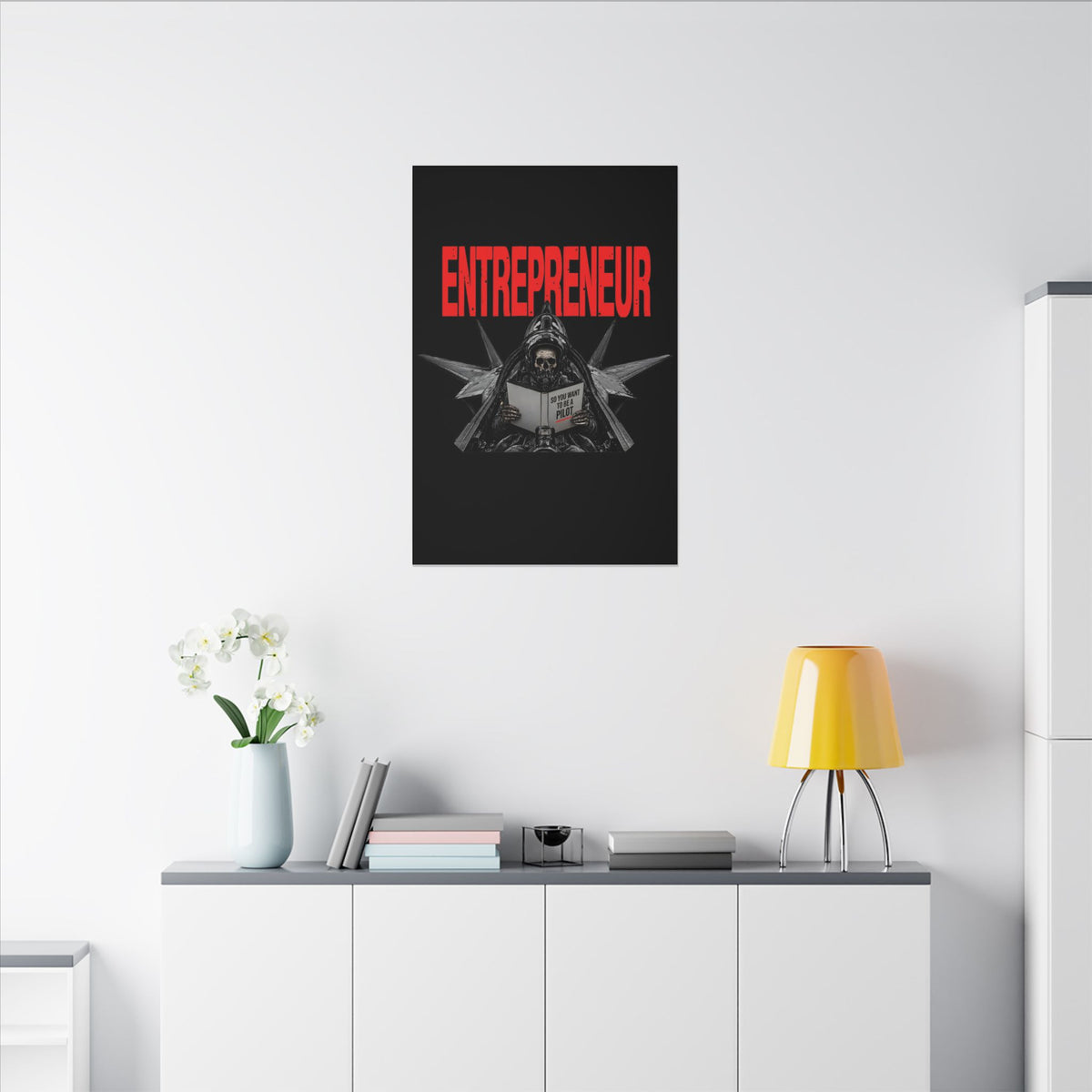Entrepreneur - Skeleton Wall Art | Canvas