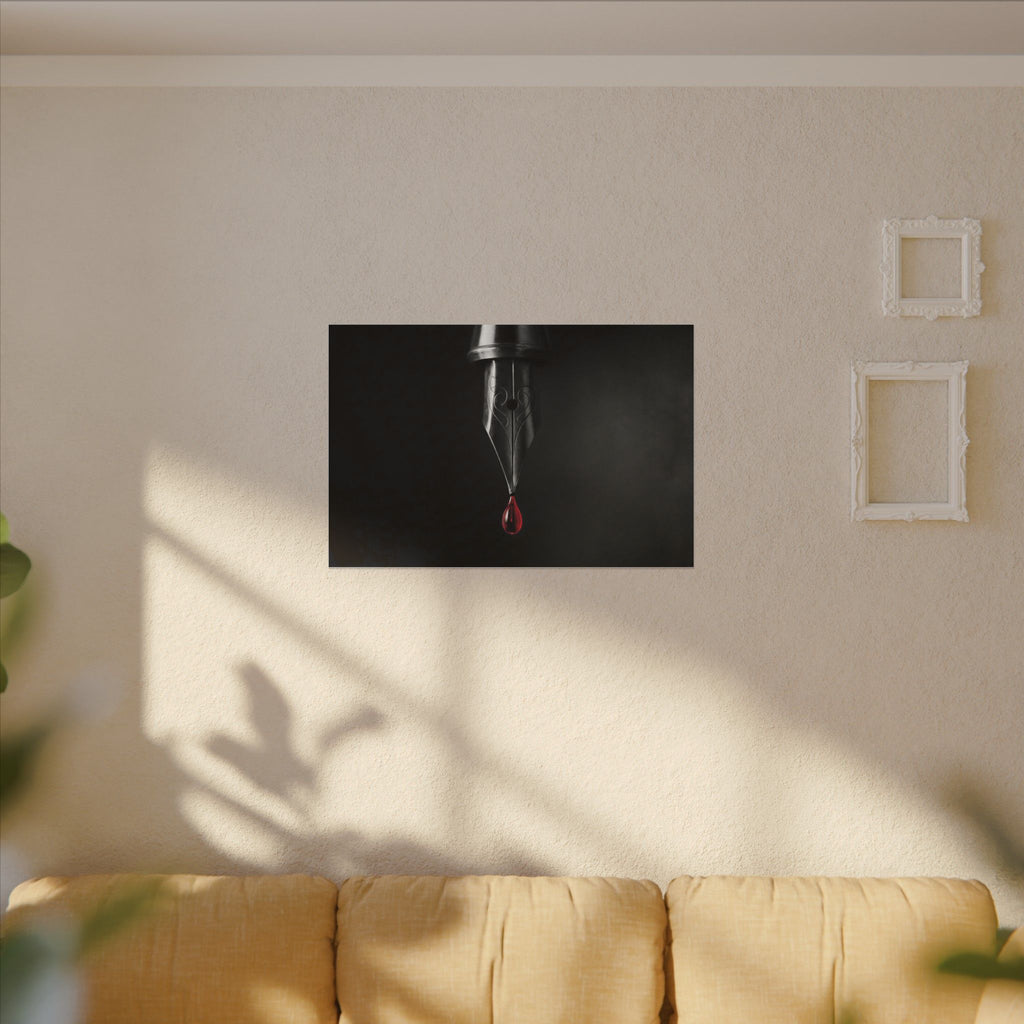 The First Drop - Professional Office Art | Canvas (Landscape)