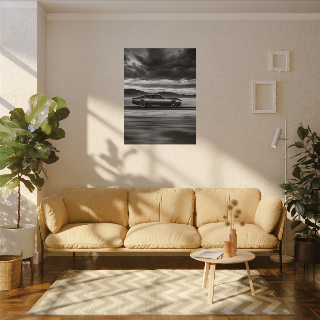 Open Road Velocity - Muscle Car Wall Art | Canvas