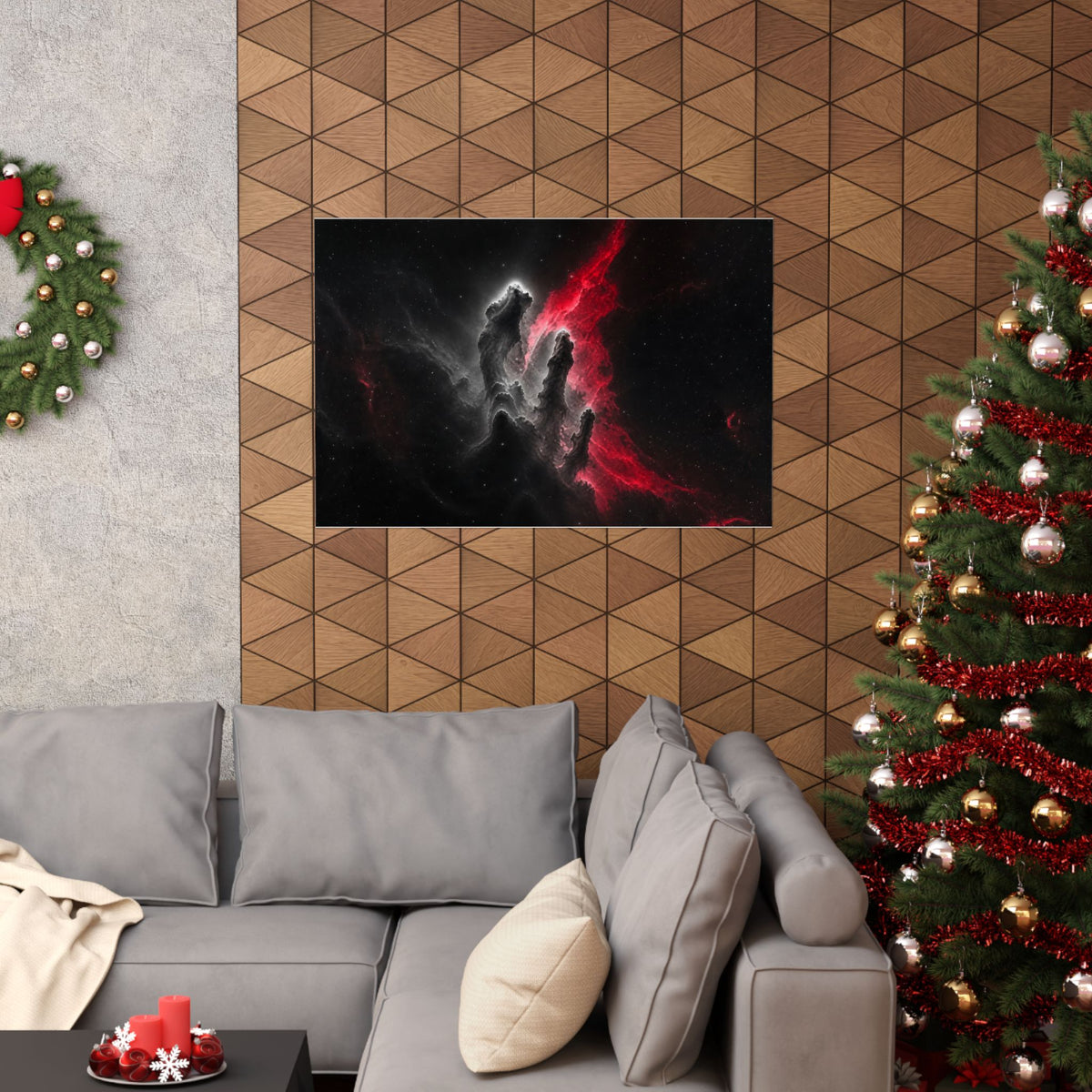 Birth Cloud - Space Wall Art | Matte Poster (Landscape)