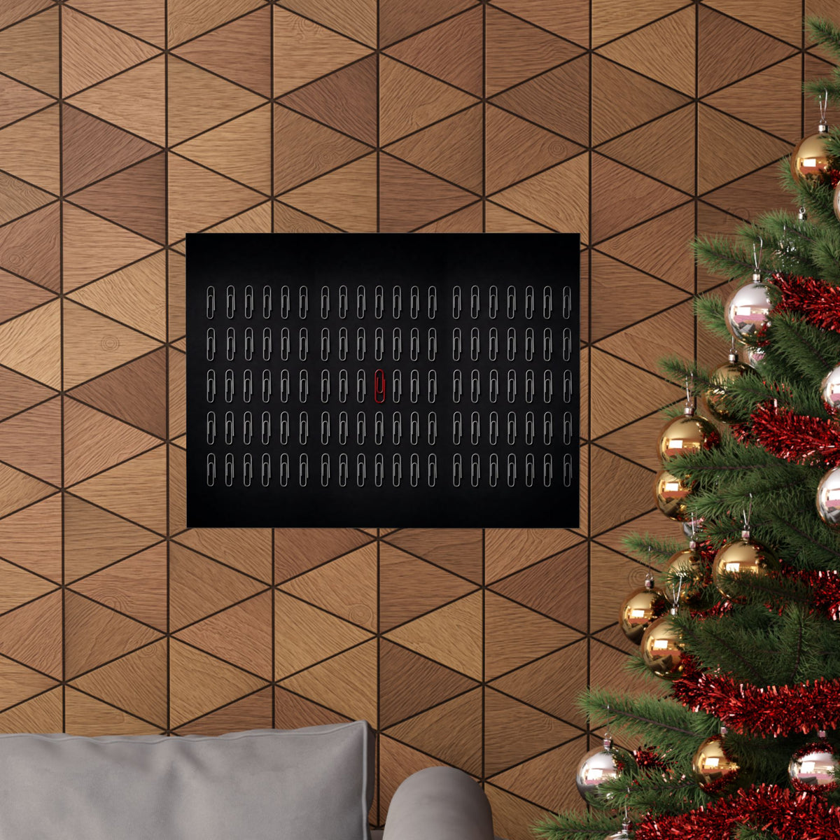 Against the Grid - Office Wall Art | Matte Poster (Landscape)