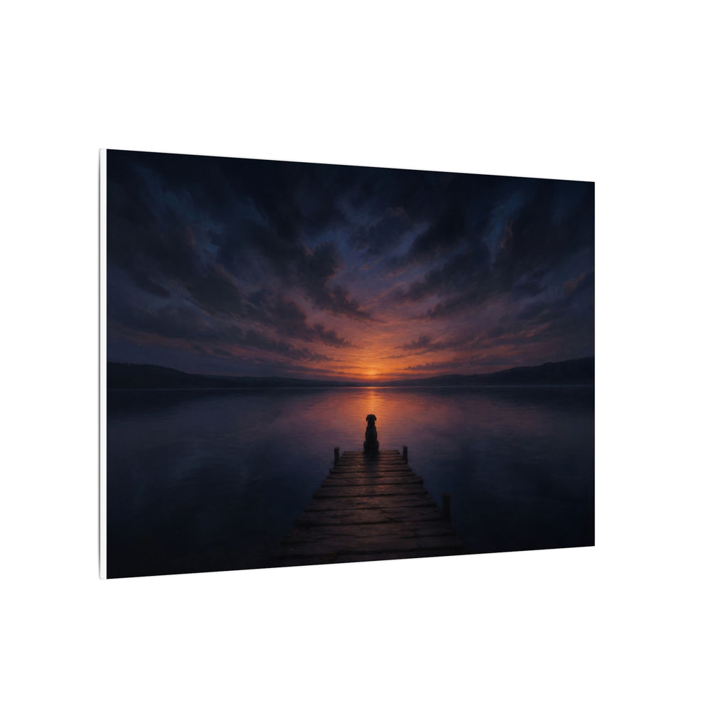 The Wait - Bedroom Wall Art | Canvas (Landscape)