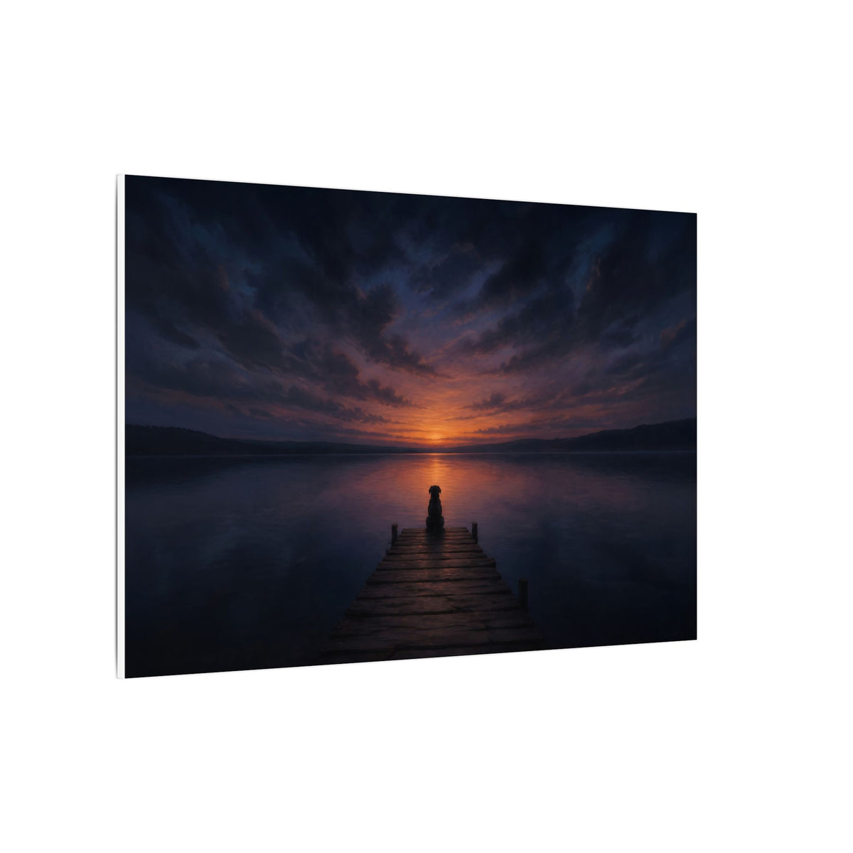 The Wait - Bedroom Wall Art | Canvas (Landscape)