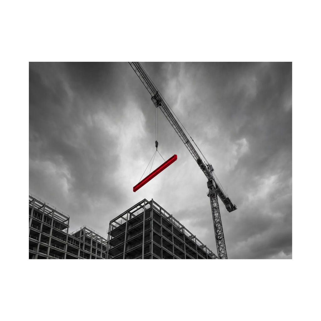 The Next Beam - Art For Business Office | Matte Poster (Landscape)