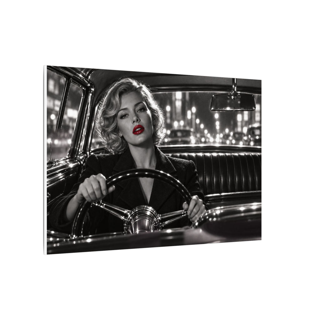Night Drive - Bedroom Wall Art | Canvas (Landscape)