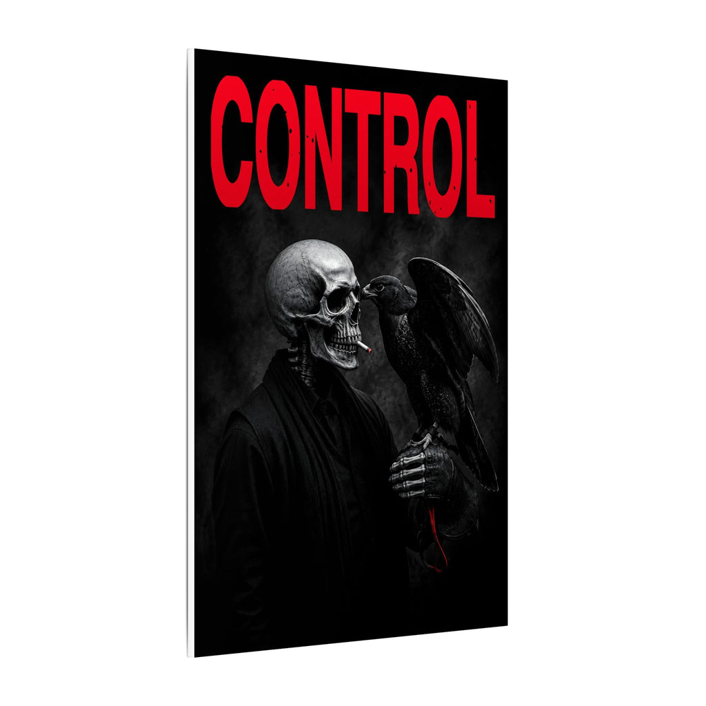Control - Gothic Raven Artwork | Canvas
