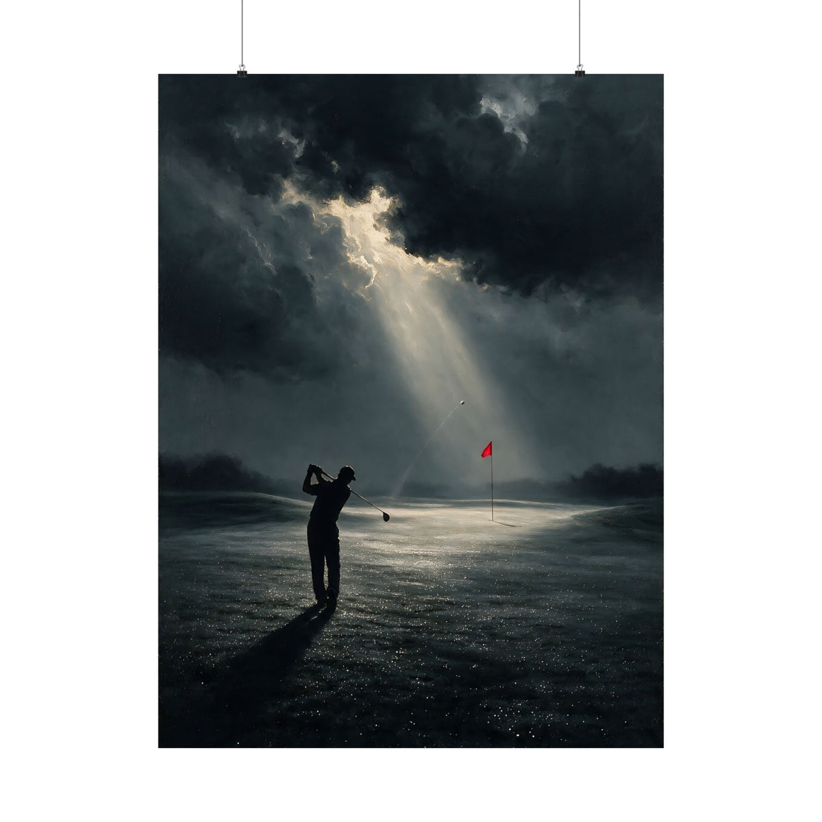 Dawn Patrol - Golf Art | Matte Poster