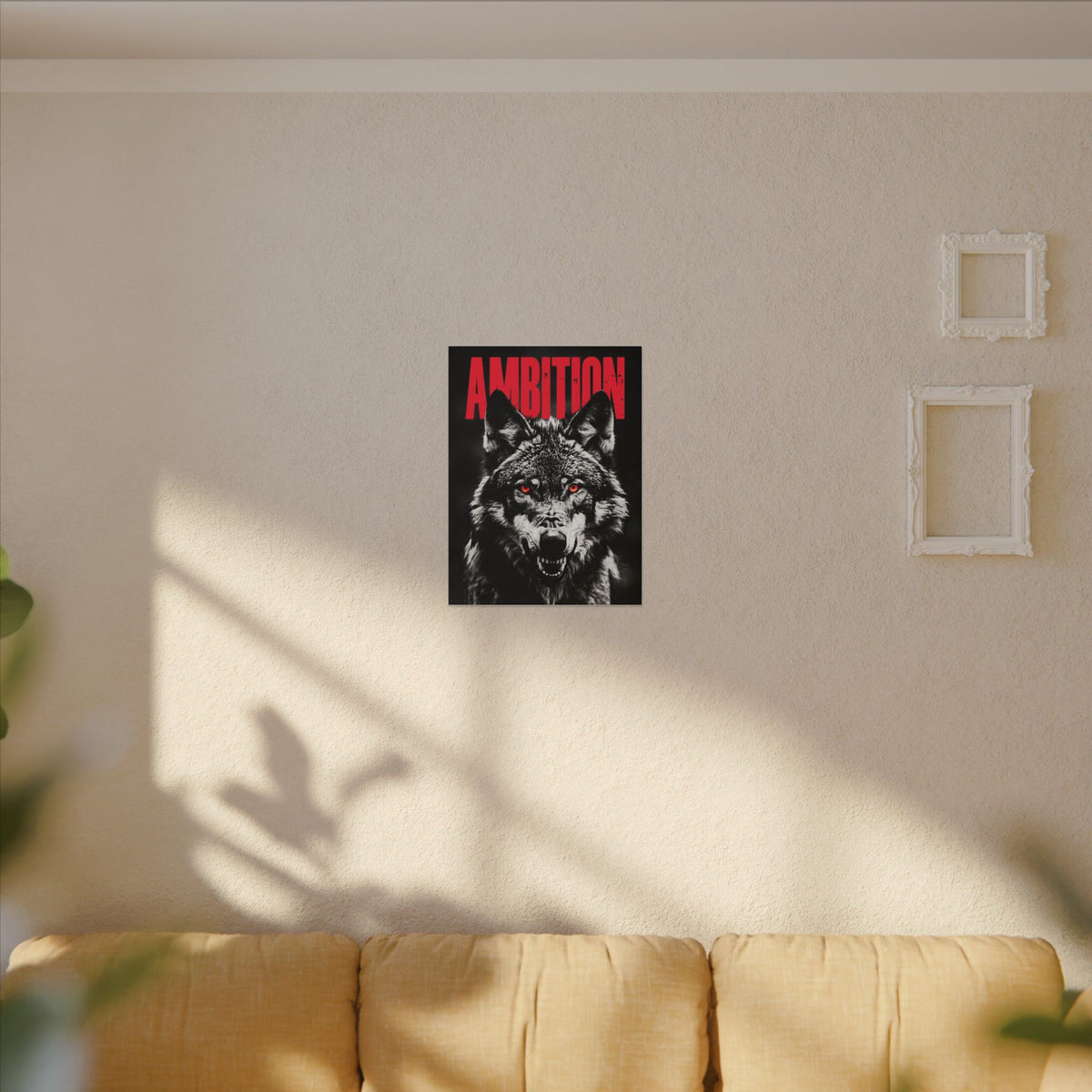 Ambition - Wolf Wall Art | Canvas