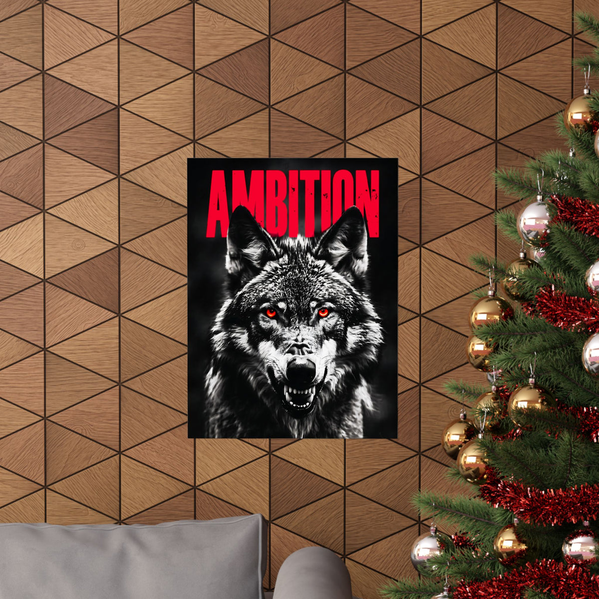Ambition - Wolf Wall Art | Matte Poster