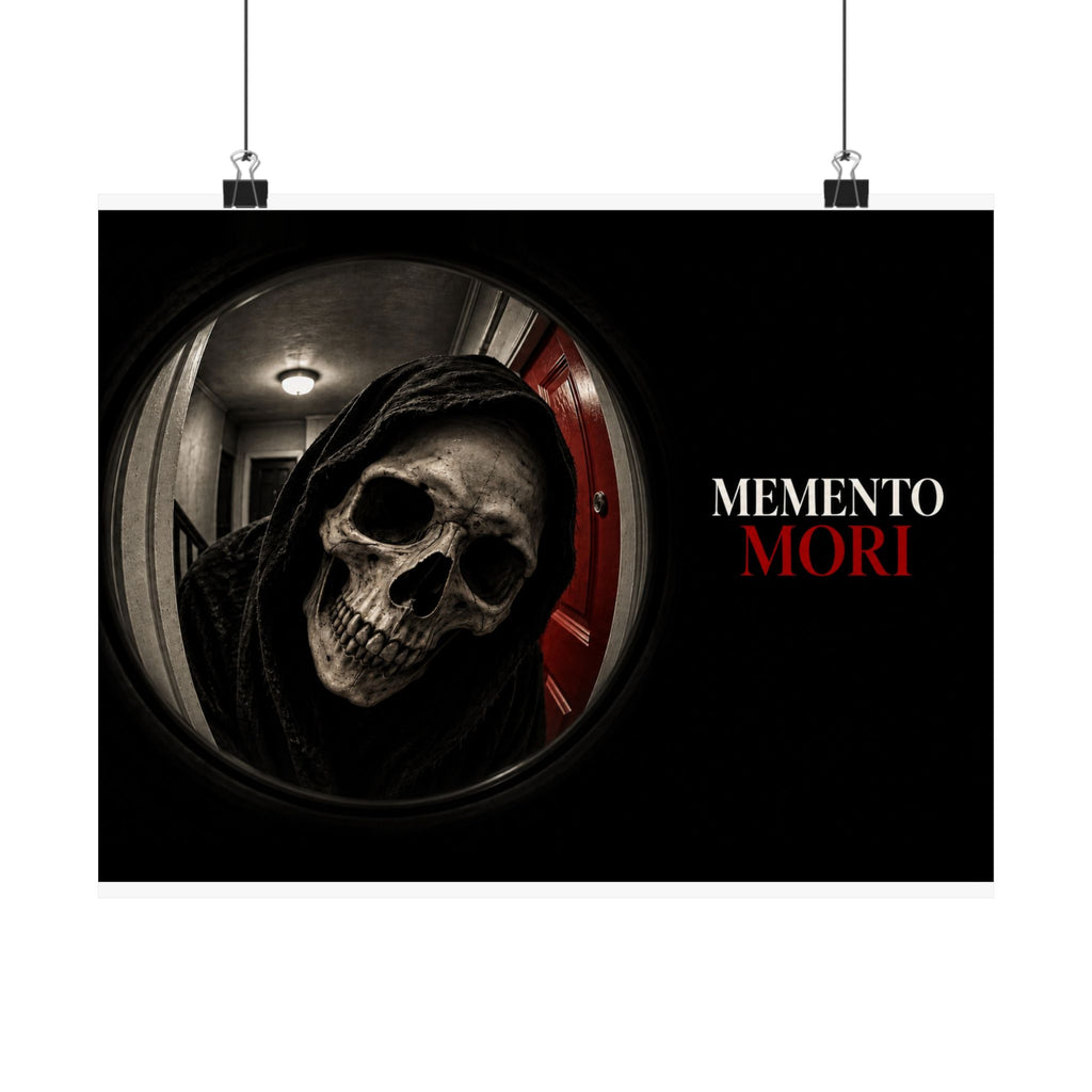 Memento Mori - Dark Wall Art | Matte Poster (Landscape)