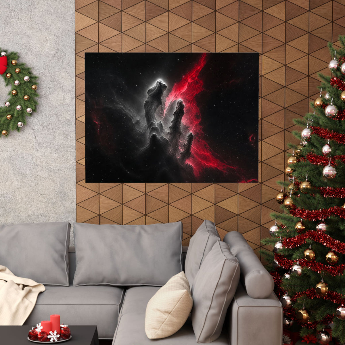 Birth Cloud - Space Wall Art | Matte Poster (Landscape)