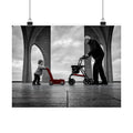 Between the Arches - Bedroom Wall Art | Matte Poster (Landscape)