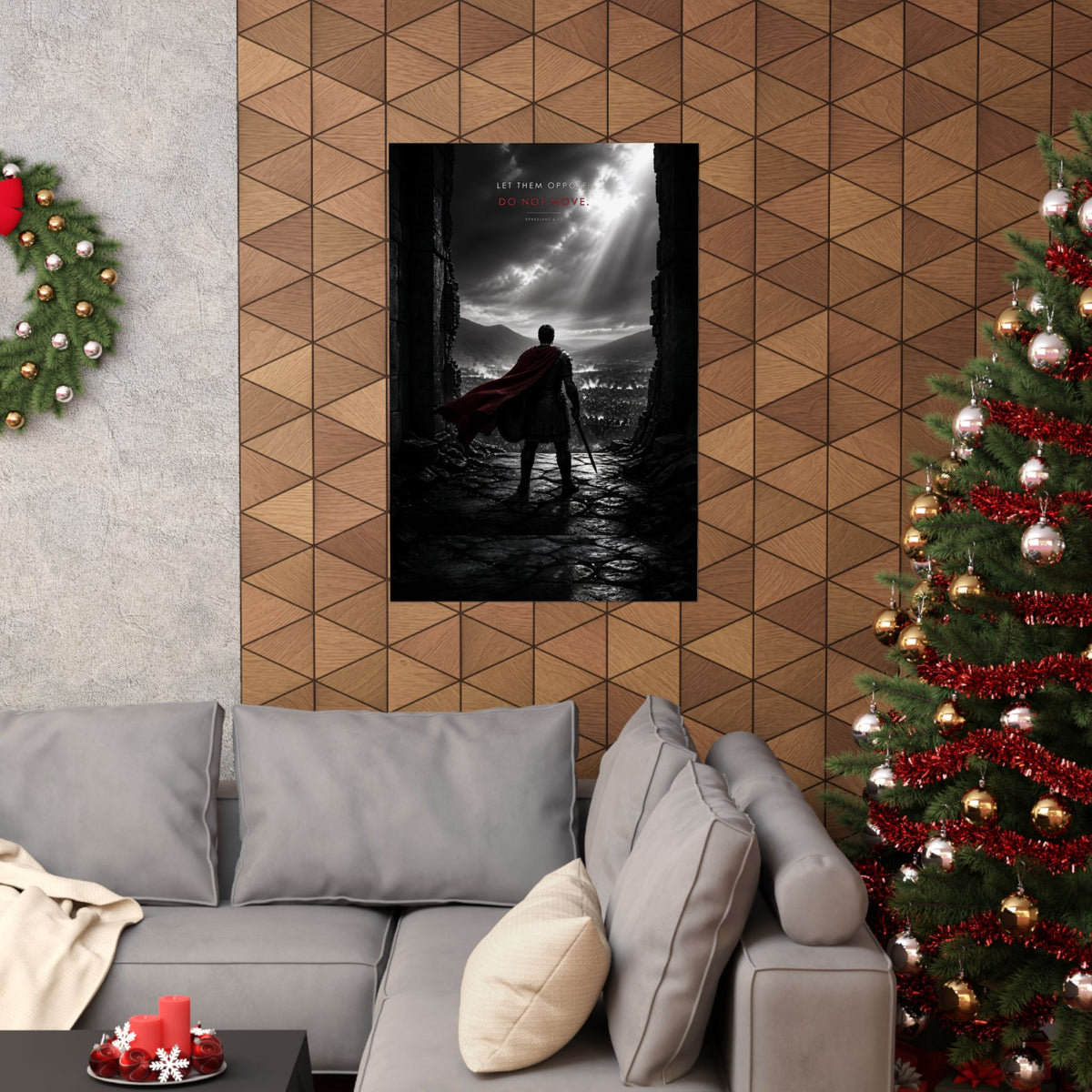 Stand Firm - Armor of God Wall Art | Matte Poster