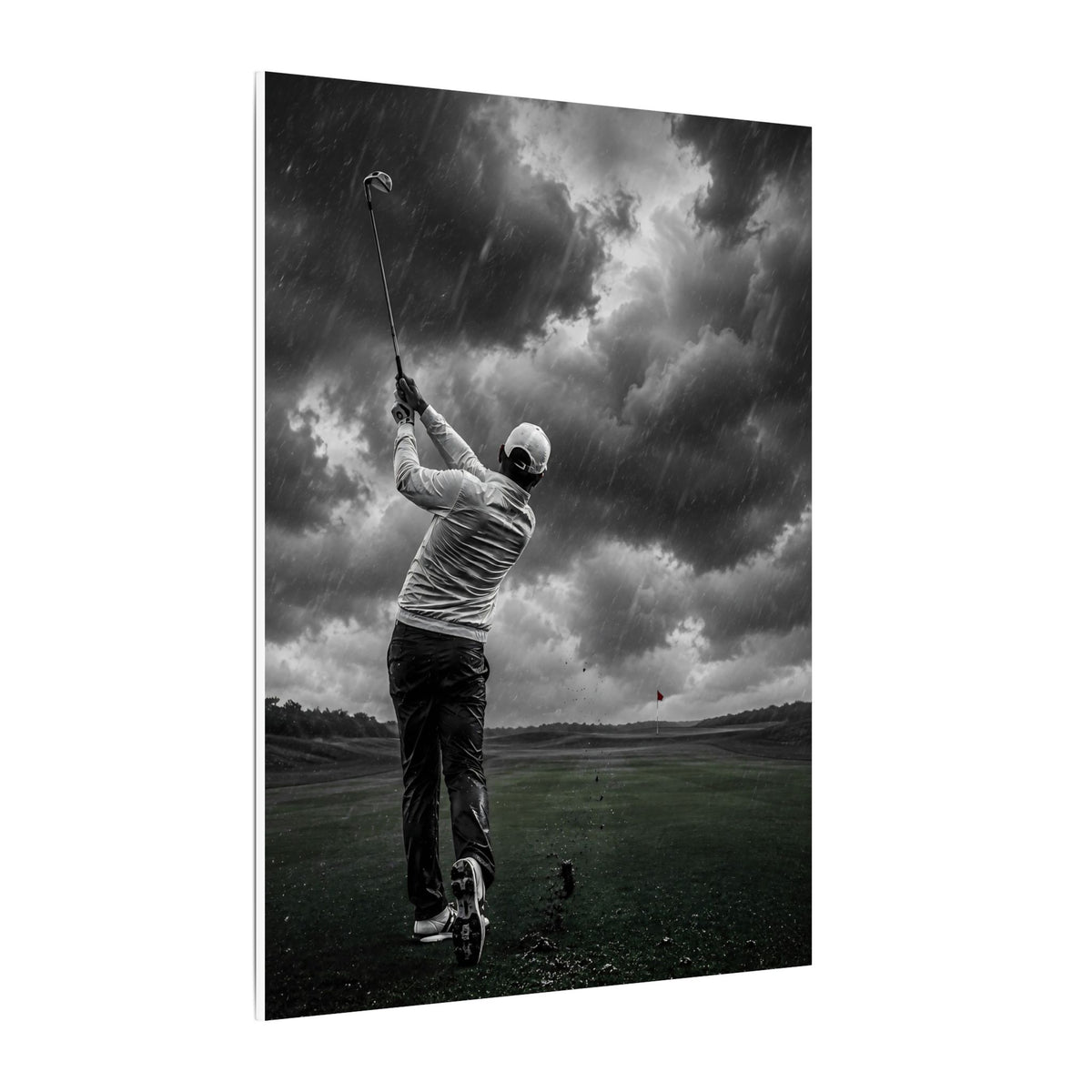 Storm Round - Golf Wall Art | Canvas