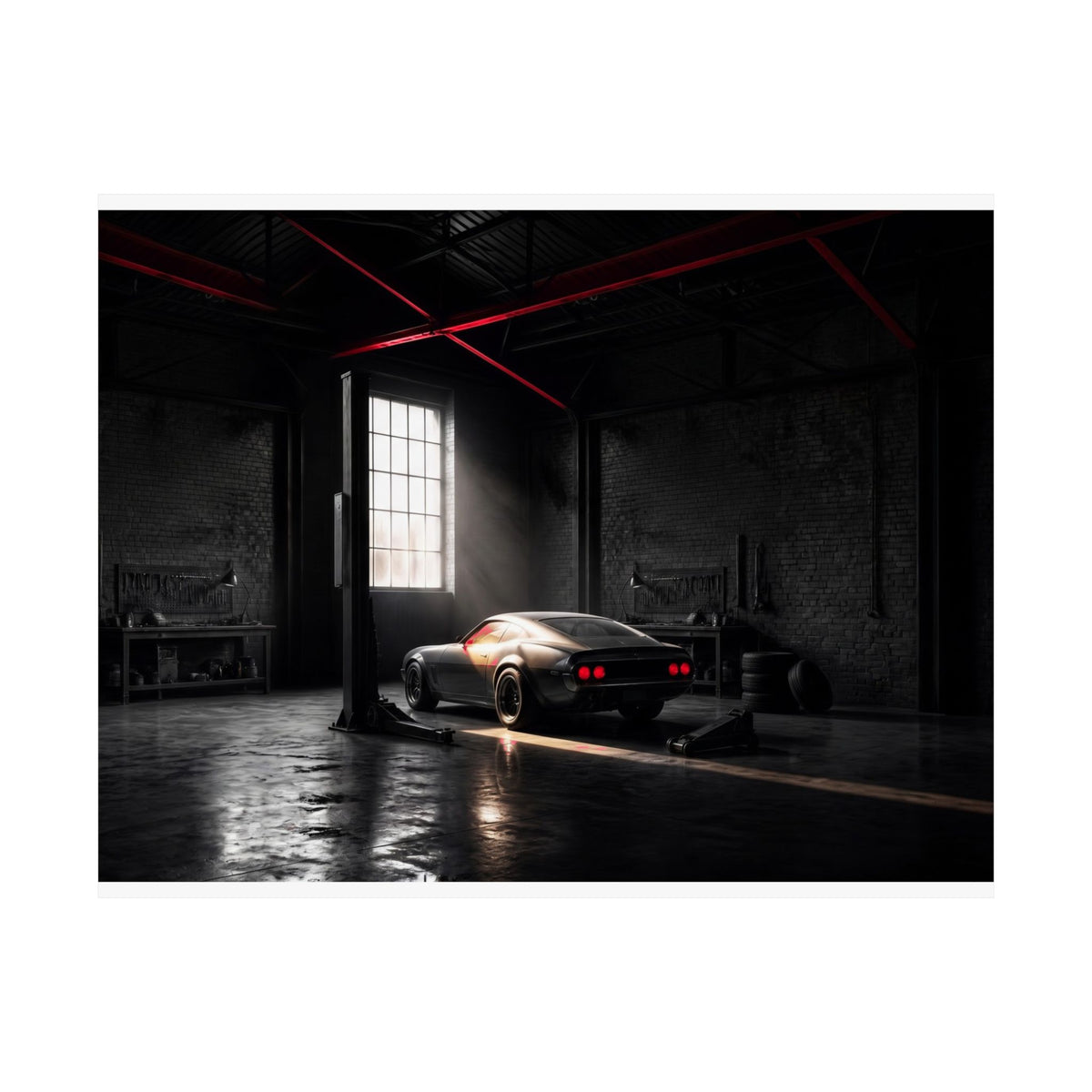 Collector Morning - Garage Wall Art | Matte Poster (Landscape)