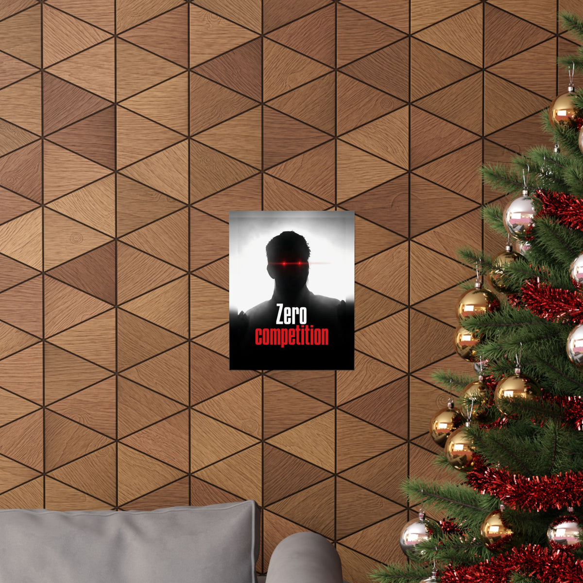 Zero Competition - Men's Office Wall Art | Matte Poster