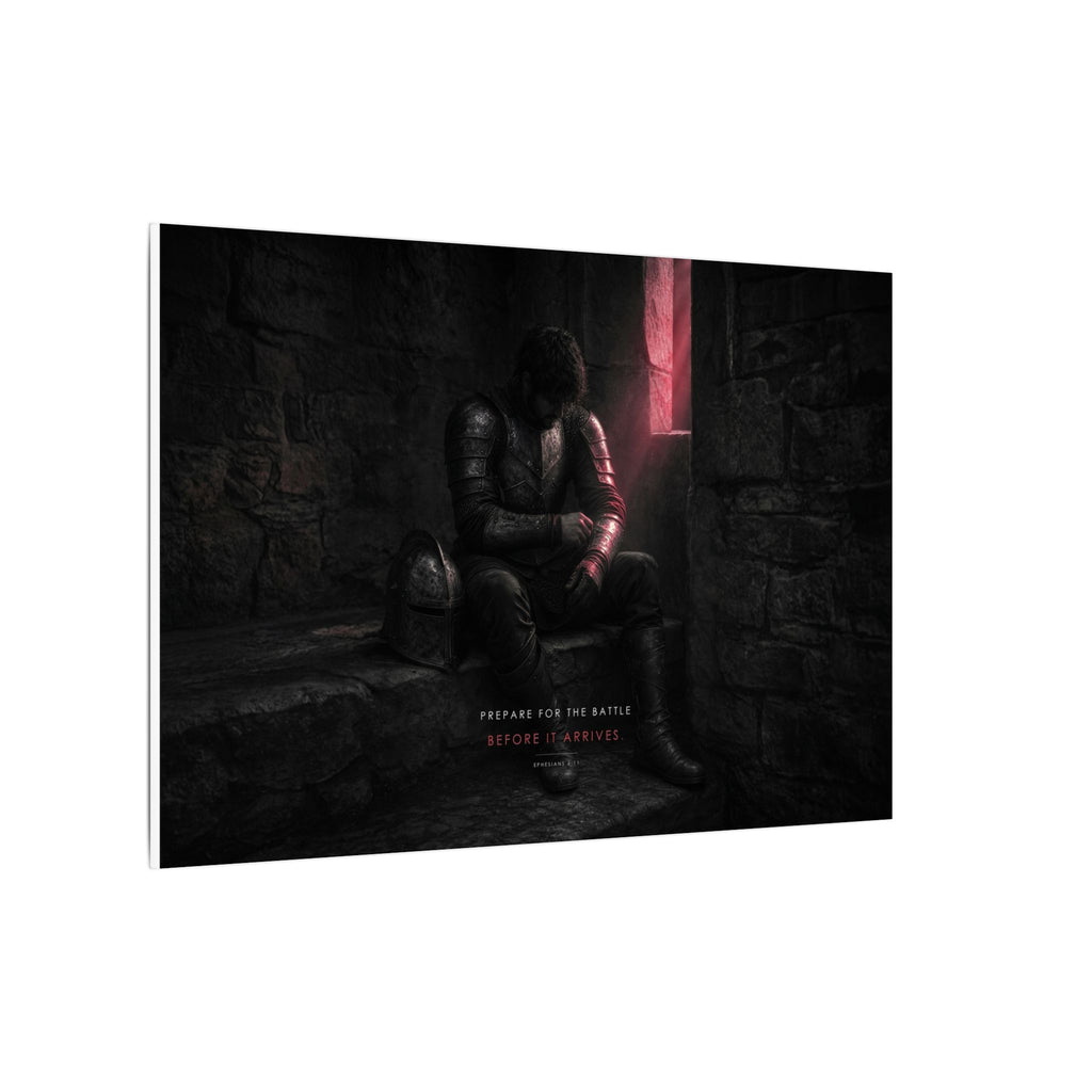 Before the Battle - Armor of God Wall Art | Canvas (Landscape)