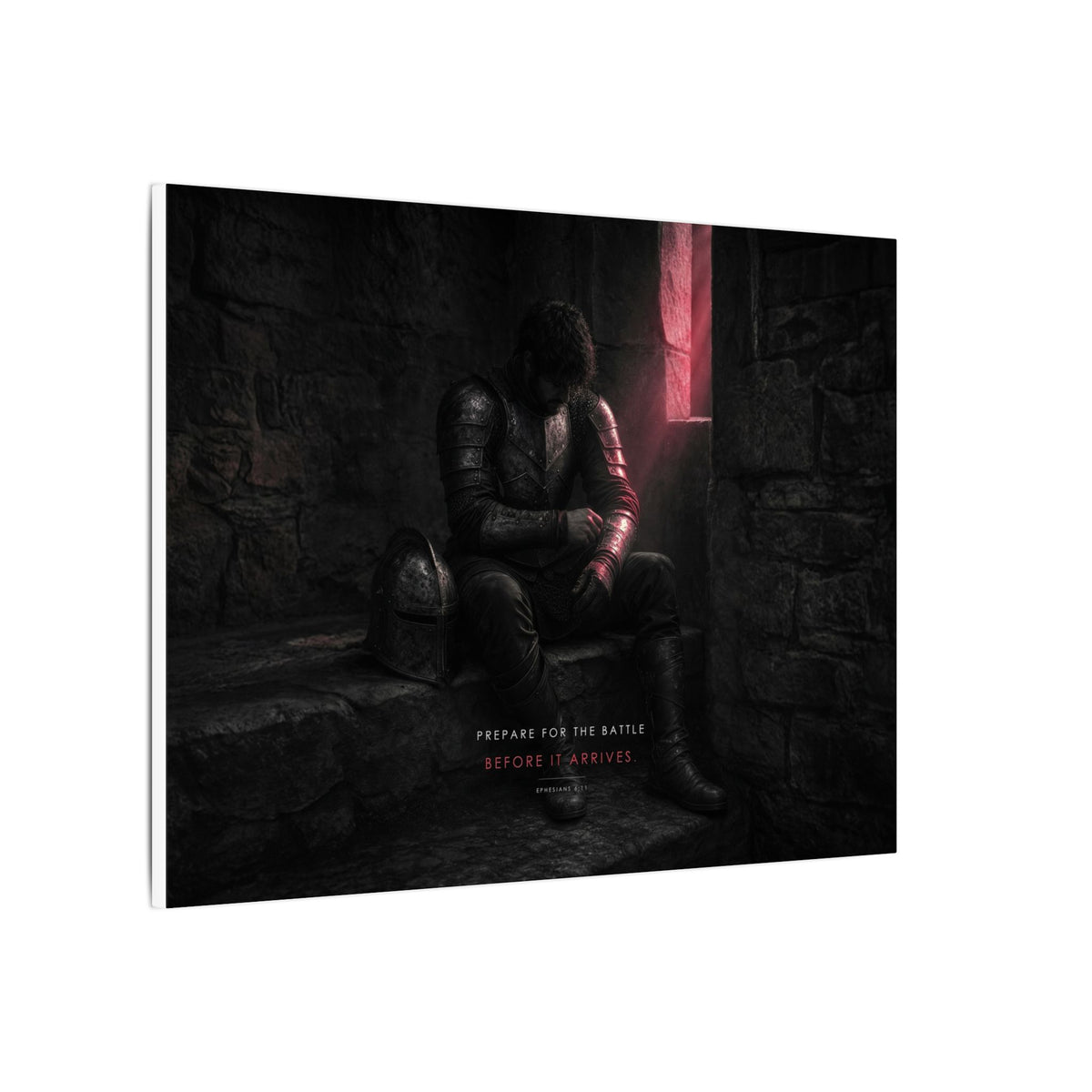 Before the Battle - Armor of God Wall Art | Canvas (Landscape)