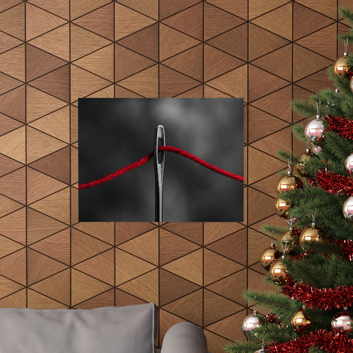 Through the Eye - Professional Office Wall Art | Matte Poster (Landscape)
