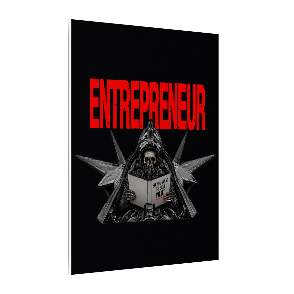 Entrepreneur - Skeleton Wall Art | Canvas