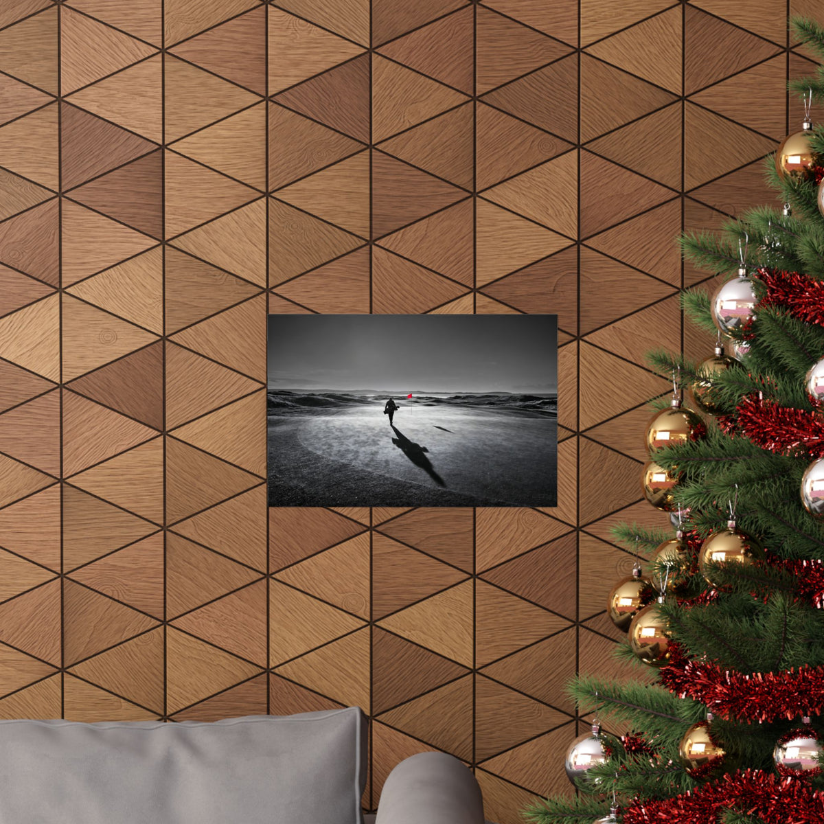 The Walk - Golf Course Wall Art | Matte Poster (Landscape)