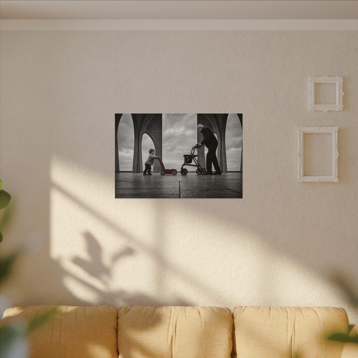 Between the Arches - Bedroom Wall Art | Canvas (Landscape)