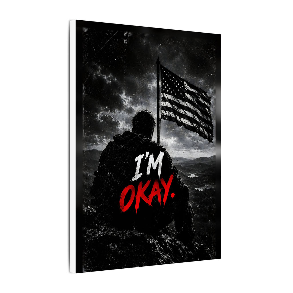 I'm Okay - Man Cave Wall Art | Canvas