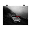 Coastal Roadster - Classic Car Wall Art | Matte Poster (Landscape)