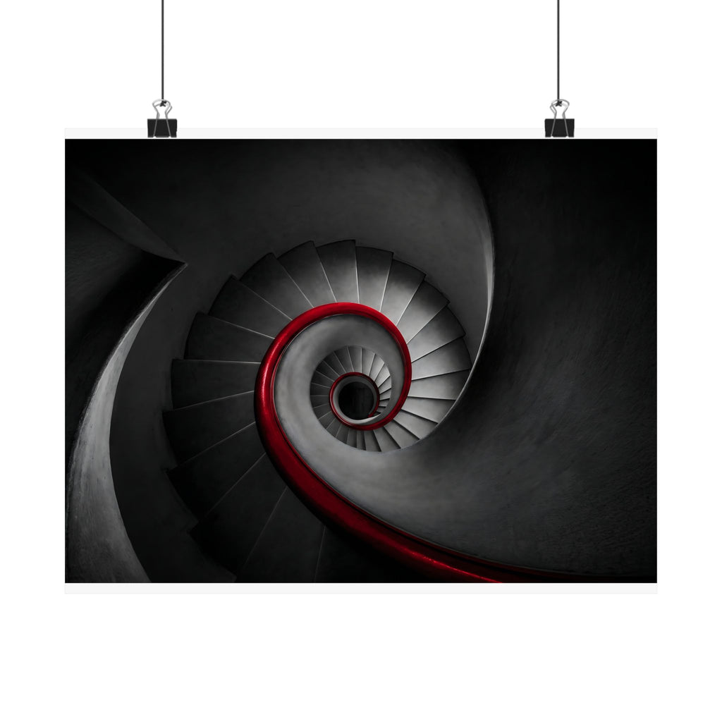 The Long Climb - Professional Office Wall Decor Ideas | Matte Poster (Landscape)
