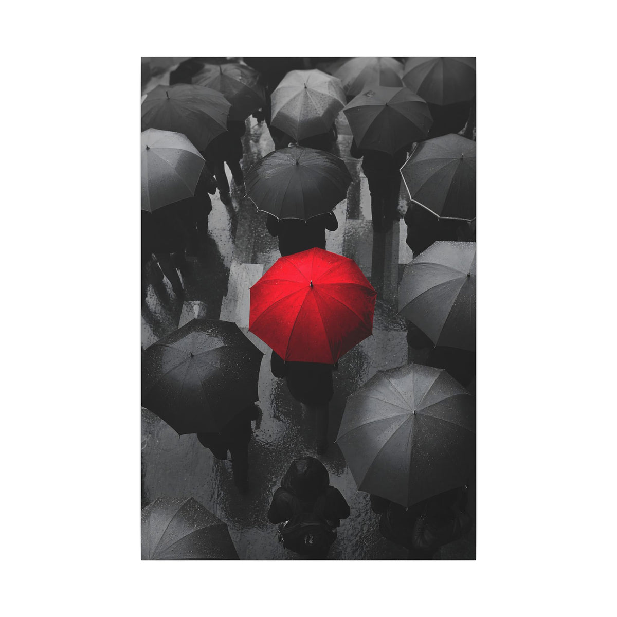 One in the Crowd - Office Wall Art | Canvas