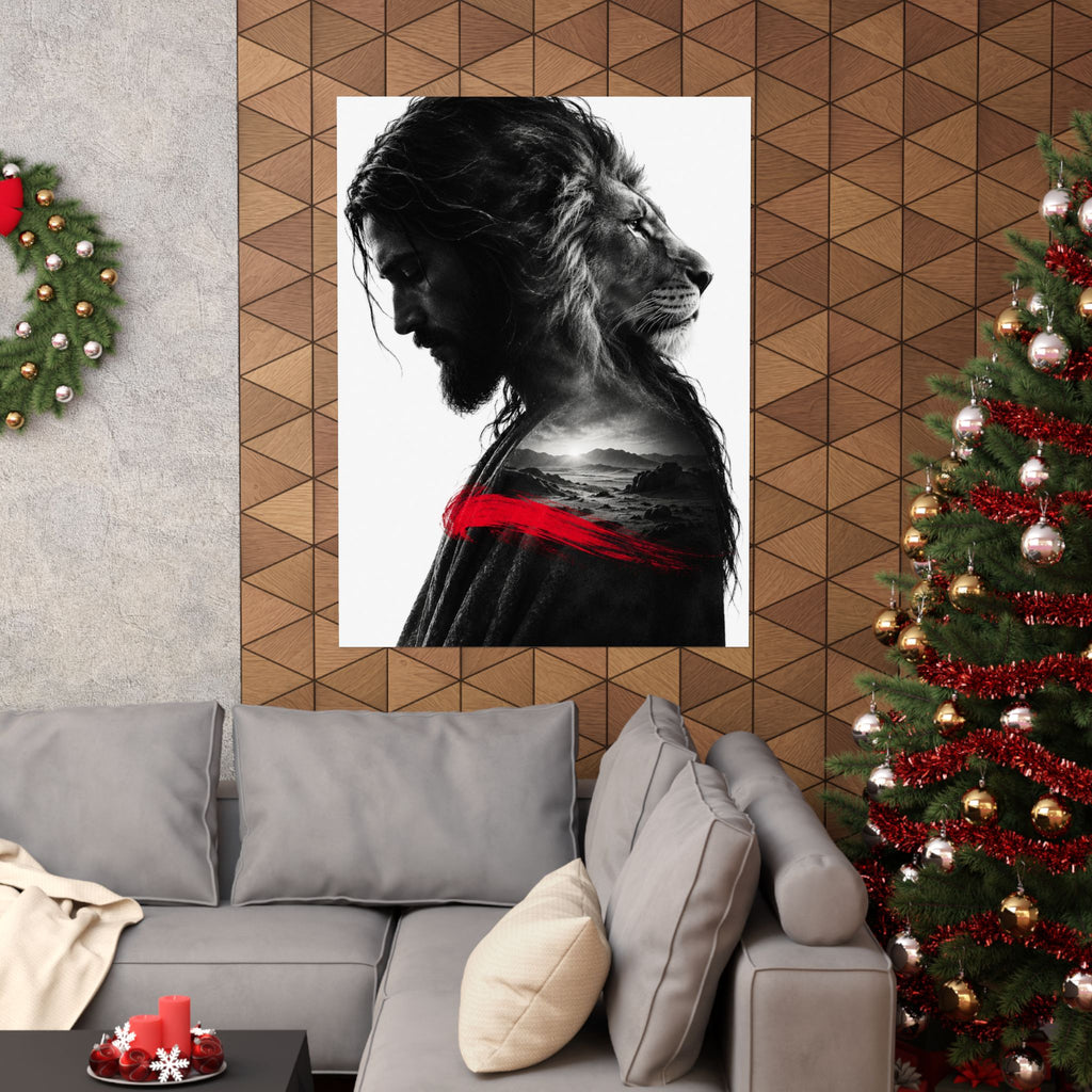 Lion of Judah - Christian Wall Art | Matte Poster