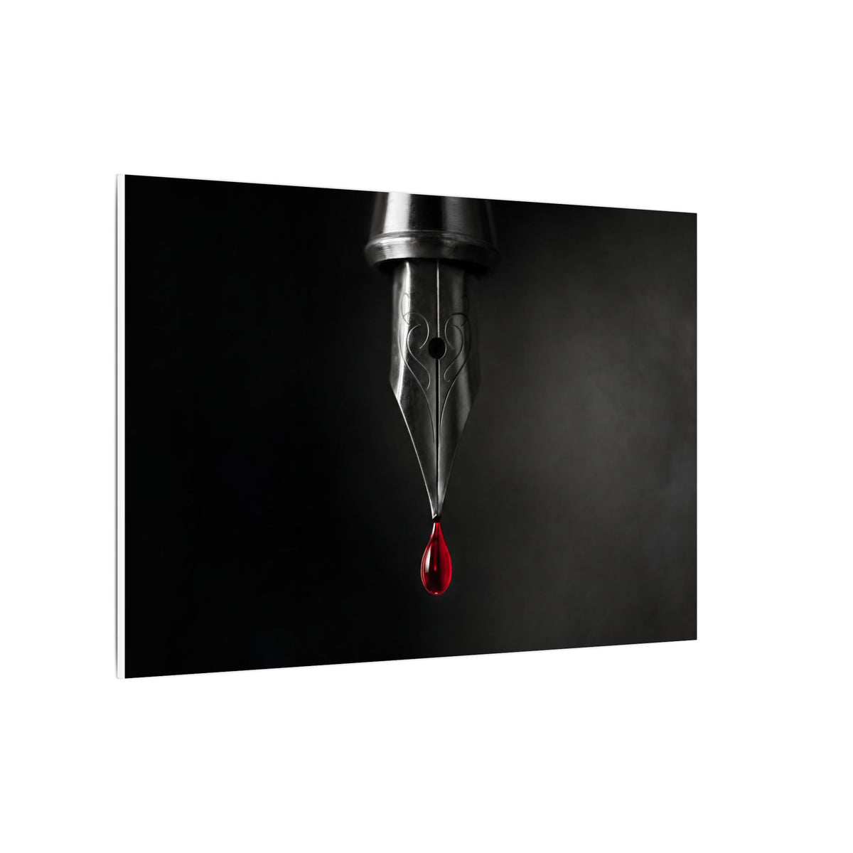 The First Drop - Professional Office Art | Canvas (Landscape)