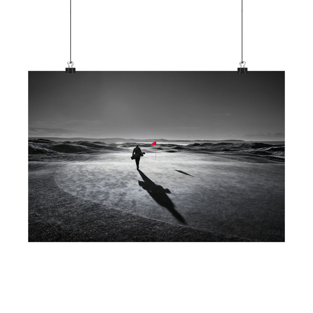 The Walk - Golf Course Wall Art | Matte Poster (Landscape)