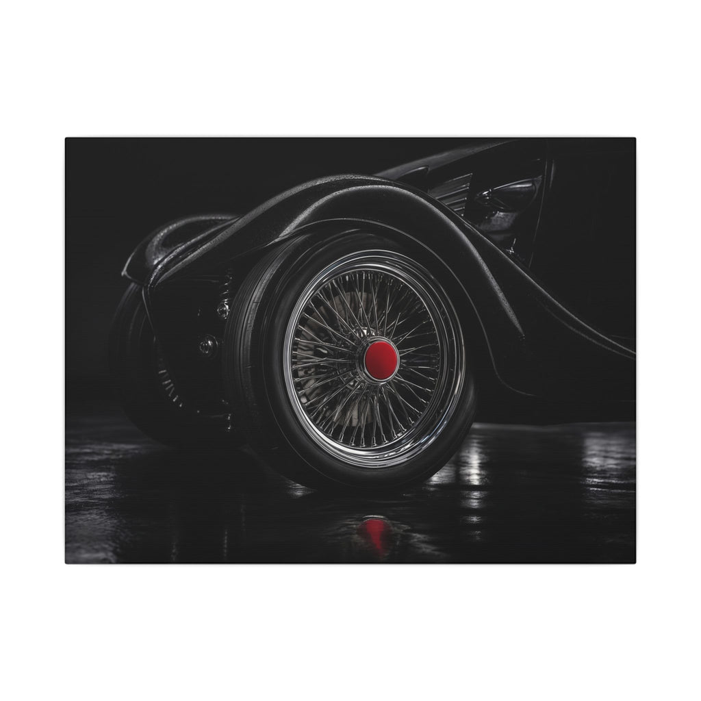 Spoke and Steel - Classic Car Wall Art | Canvas (Landscape)