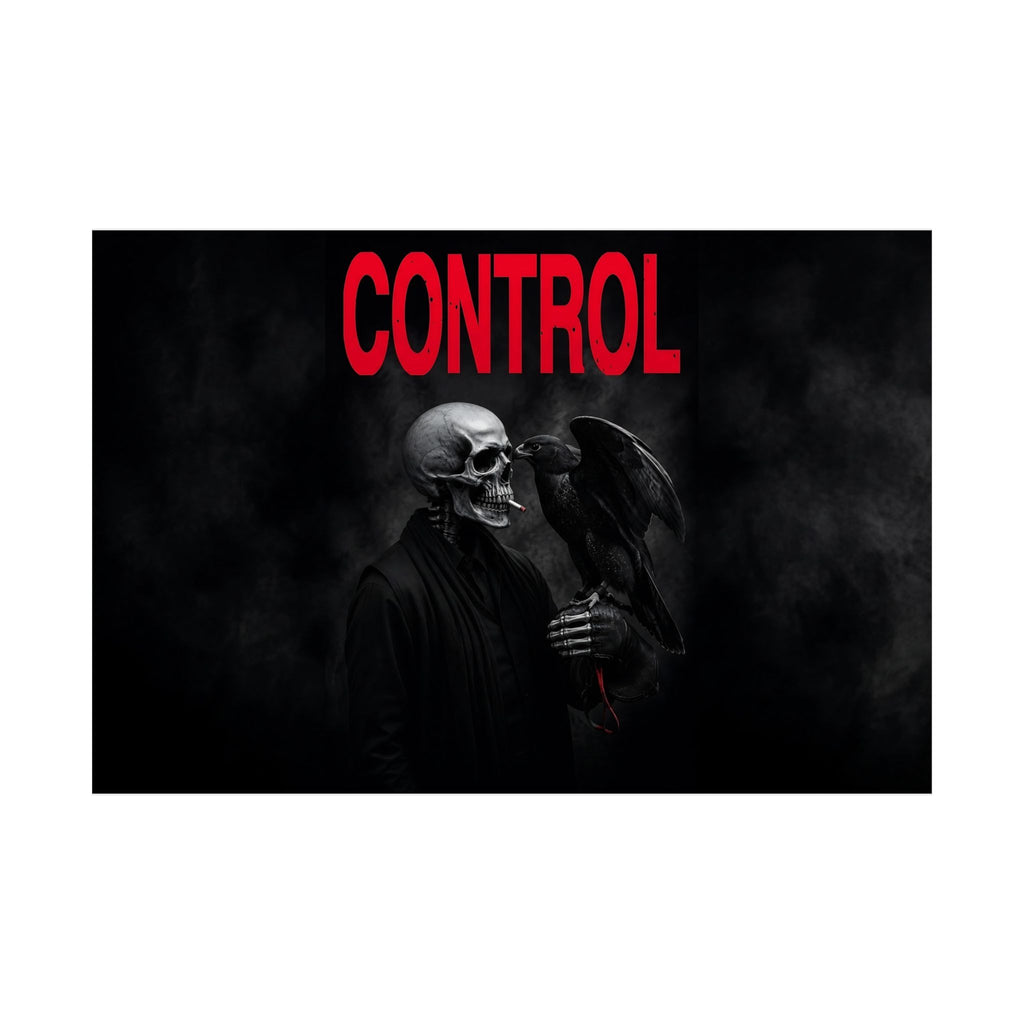 Control - Gothic Raven Artwork | Matte Poster (Landscape)
