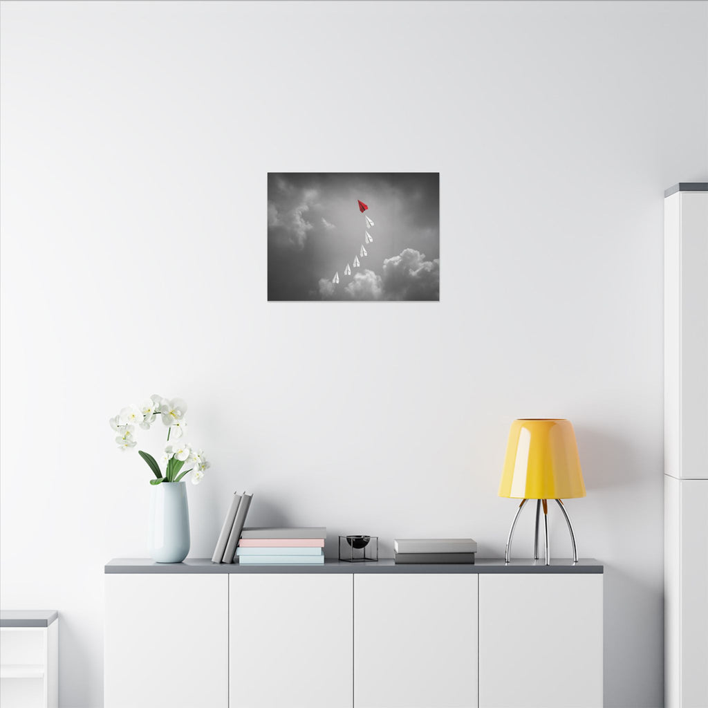 The One That Leads - Unique Office Wall Art | Canvas (Landscape)