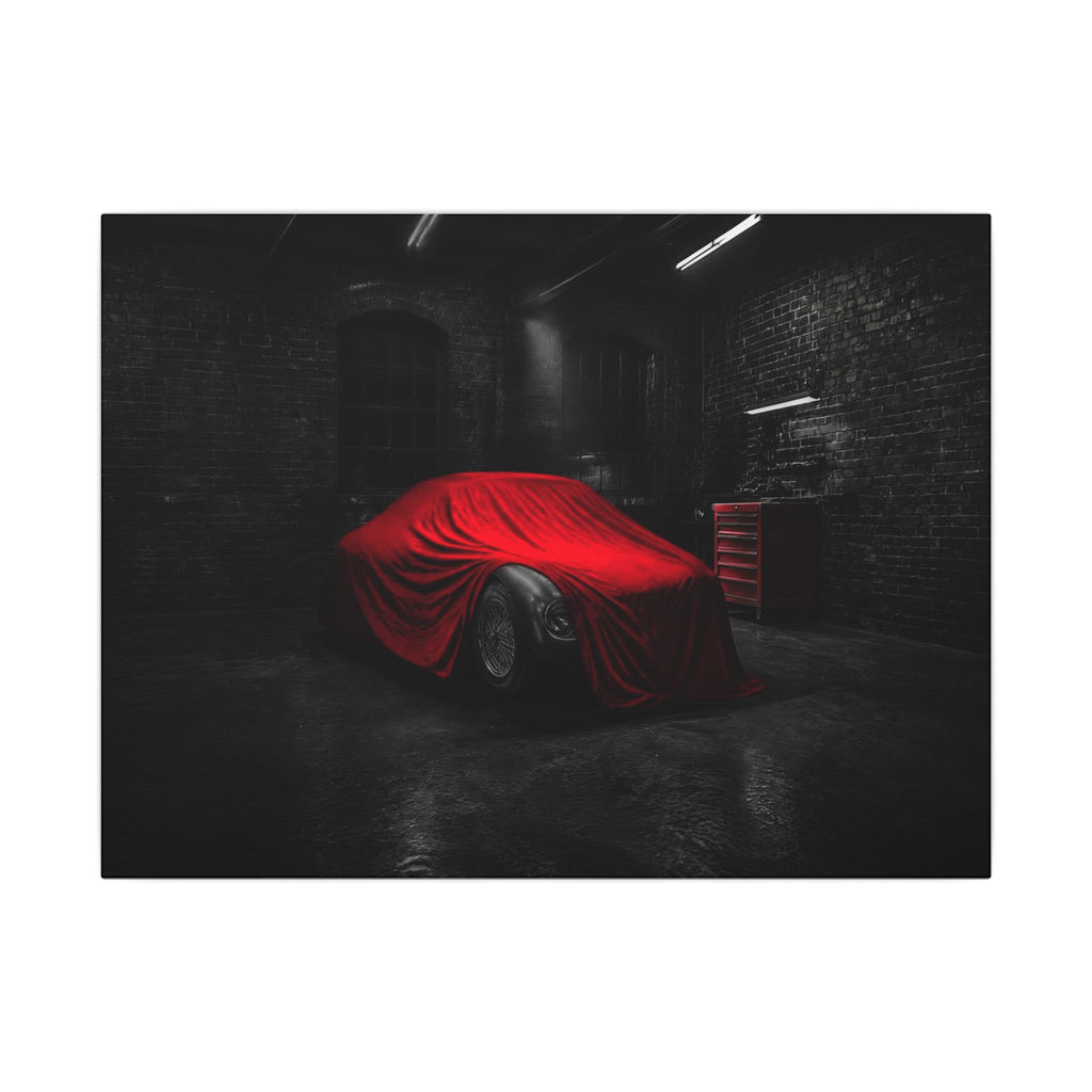 The Project - Car Cover Wall Art | Canvas (Landscape)