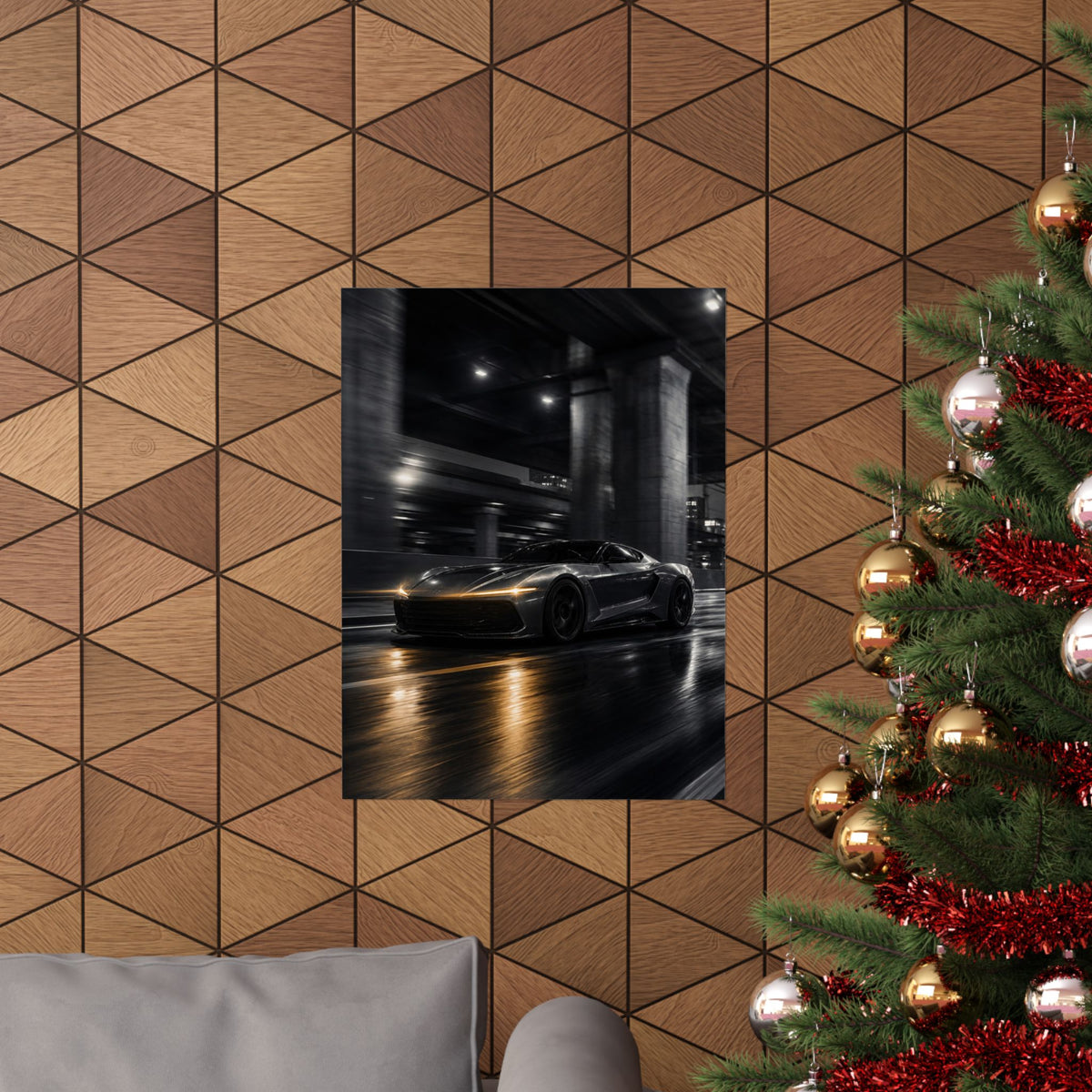 After Dark - Supercar Wall Art | Matte Poster