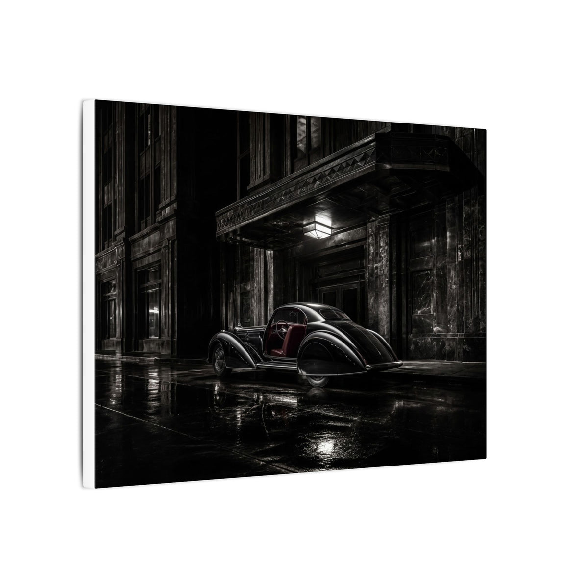 Art Deco Coupe - Art Deco Car Wall Art | Canvas (Landscape)