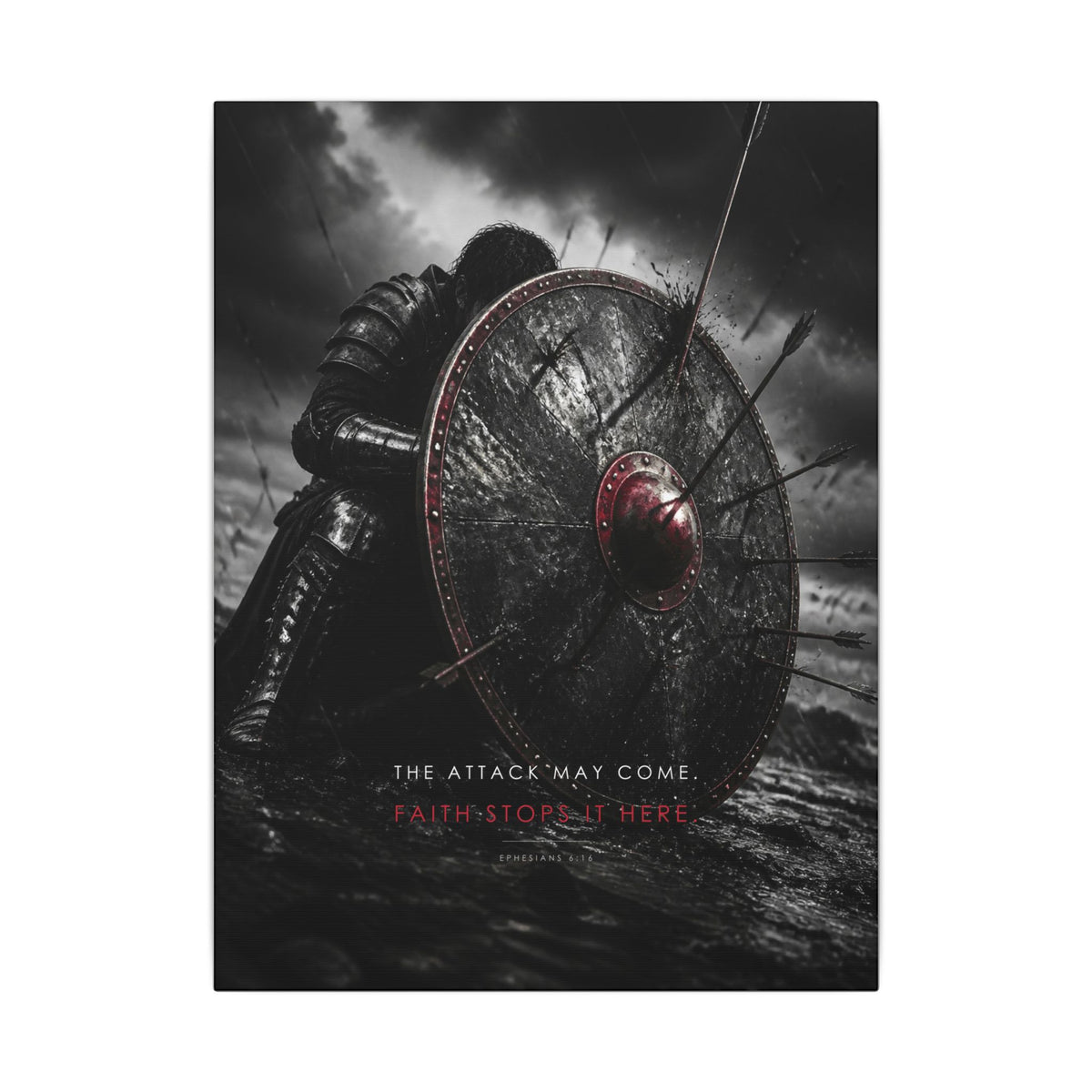 Shield of Faith - Armor of God Wall Art | Canvas