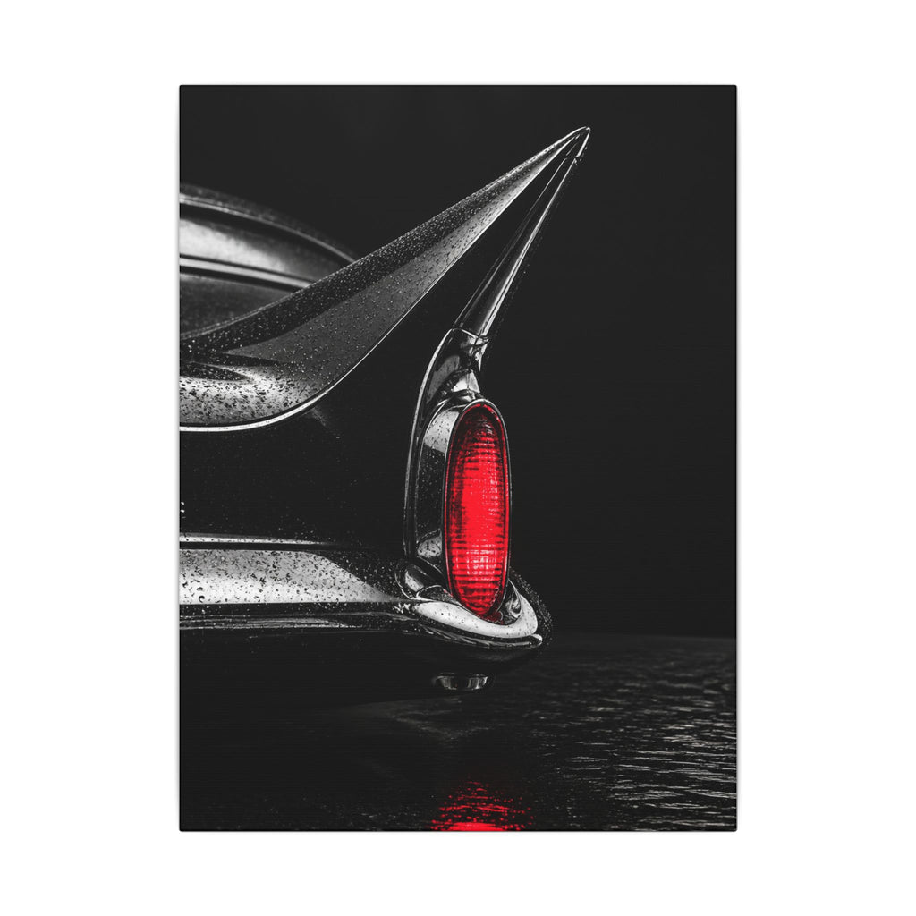 Ruby Tail - Classic Car Wall Art | Canvas
